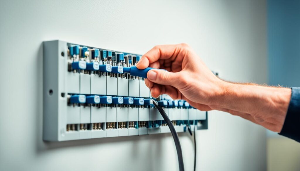 Installation interrupteur